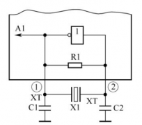 微控制器电路中的晶振电路