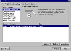 Protel 自动布线规则