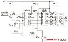 自己制作DTMF译码数字显示器