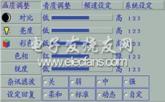 <b>结构化的平板电视OSD界面设计</b>