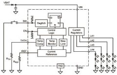 A6262汽车LED阵列驱动电路