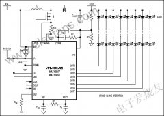 8通道LED驱动器MAX16807