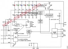基于ADP8863设计的带电荷泵驱动的LED驱动技术