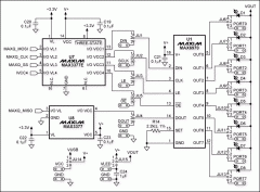 采用MAXQ2000微控制器和MAX6970 LED驱动器显