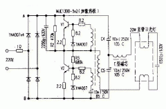 20W的日光灯电路图(220V经电子镇流器)