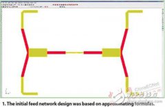 基于参数化仿真的WiMAX阵列的馈电网络设计
