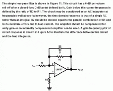 <b>[图文]简单的低通滤波器电路</b>
