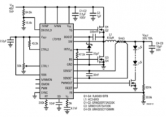 60V、同步降压型高电流LED驱动器