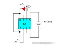 基于LM3909的LED闪光灯电路