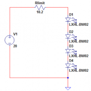 基于线性电源供电的LED发光二极管驱动电路设计