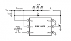 如何通过监控开关模式占空比来诊断 LED