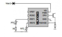 如何结合PTC补偿和过热保护将LED电流调节至80⁰