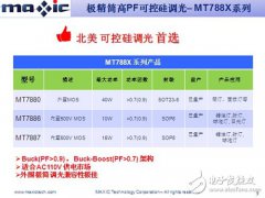 北美首选：调光深度低于1%的可控硅调光方案