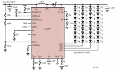 LED 背光照明在汽车显示器照明中占据主导地位