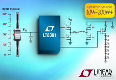 具有扩频功能的 60V、同步、四开关降压-升压型