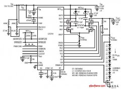LED 汽车前照灯驱动器电路图