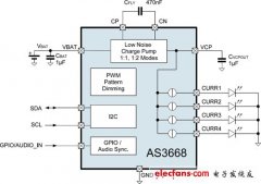 奥地利微电子推新款智能LED驱动芯片，节省高达
