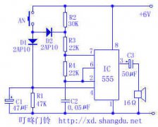 实用门铃电路图