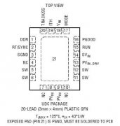 <b>LTC3612 :采用3mm x 4mm QFN封装的3A、</b>