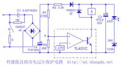 性能优良的市电过压保护电路