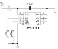 有关数字电位器几个应用问题的探讨电路图
