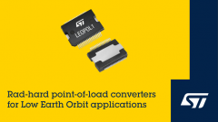 意法半导体推出功能丰富、抗辐射的低轨负载点