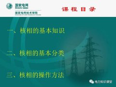 什么是电压核相？核相基本分类/操作方法