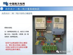 高供高计三相三线计量基础知识  高供高计三相三
