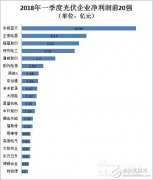各大光伏企业都已经公布了财报，与往年一片欣