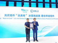 天合光能荣获“最佳单玻组件”大奖