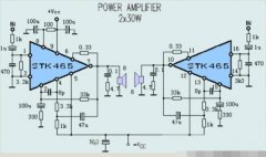 stk465厚膜功放音质好不好