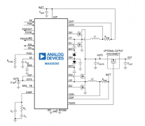 ADI公司推出功能丰富的汽车级升压控制器，将D类
