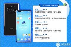 华为mate40pro参数配置详细评测 从拆解整机到分析
