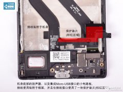 联想手机X2拆解：内部铝镁合金框架