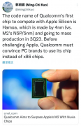 收购苹果前技术大牛团队，高通推出Hamoa欲在PC端