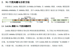 5G干扰问题与分析方法