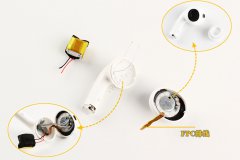 高仿的AirPods Pro拆解：拆解过程非常简单