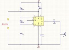 555报警器电路原理图 基于555芯片的报警器电路设