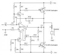 Hi-Fi功率放大器电路(有BOM)