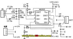 NE5532设计的小功率电路及耳机放大器