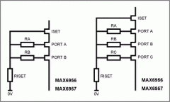 <b>在静态MAX6956和MAX6957 LED驱动器中加入全球</b>