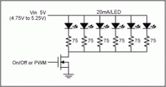 低压差线性稳压改善白光LED的亮度匹配-LDO Linea