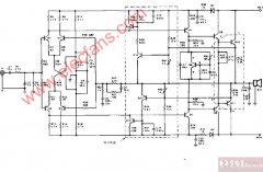 75W带过载保护的音频放大器电路图