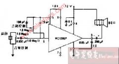 唱机用音频放大器（陶瓷唱头）电路图