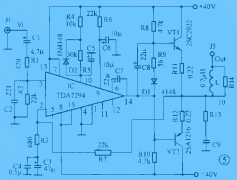 [组图]采用TDA7294及2SA1216/2SC2922的