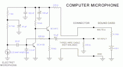 [图文]计算机麦克风电路图