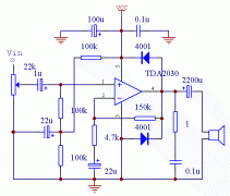 <b>TDA2030功放电路</b>