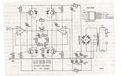 基于两个TDA2030的音频放大器电路