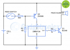 基于UM66TXX构建一个简单的音乐贺卡电路