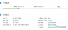 新版GB4943.1-2022什么时候能下证？
